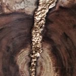 Detail golden koloriert