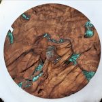 Deckel zu Nr. 58, Griffstück rostiges Metall