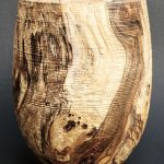 Holzurne Urne aus Weidenholz